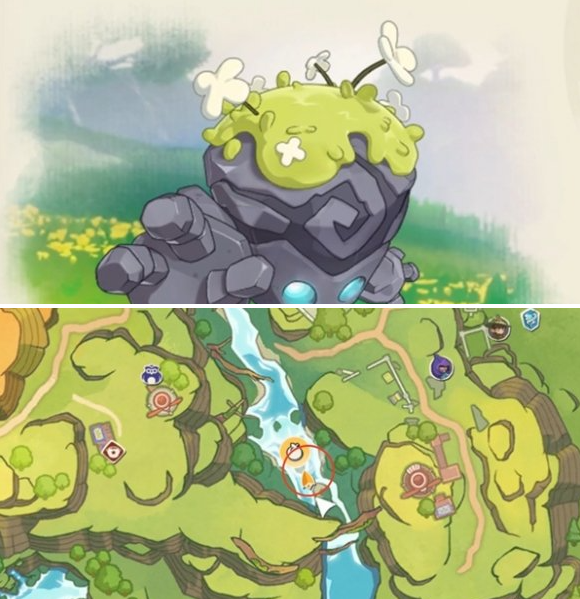 宝箱分布示意图