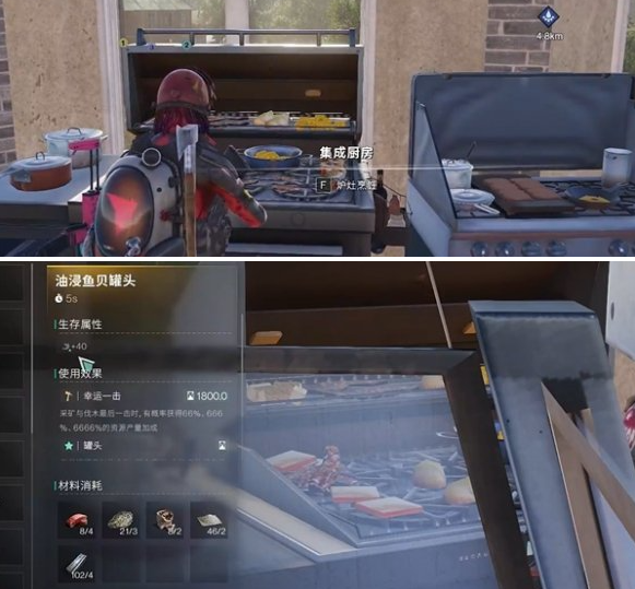 集成厨房操作示意图