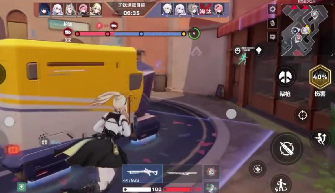 角色推荐示意图