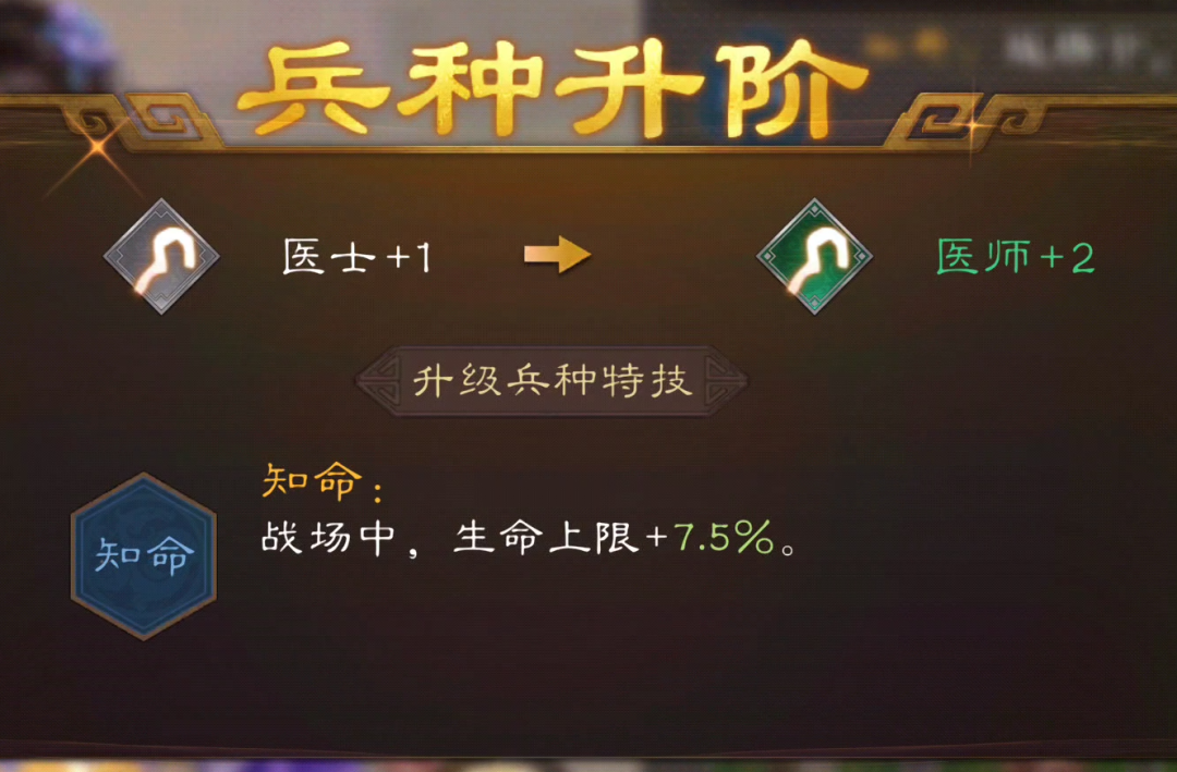 兵种系统示意图