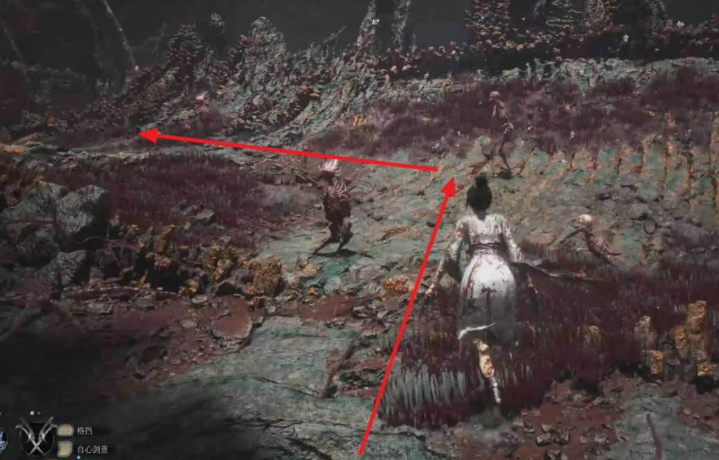 岔路选择示意图