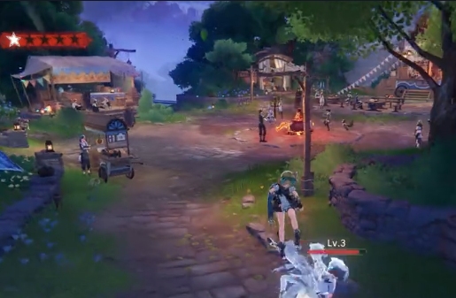 通缉等级示意图