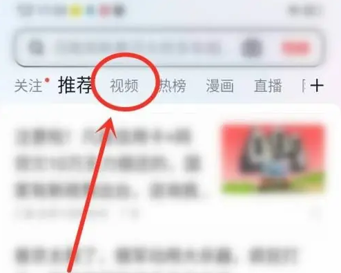 视频入口