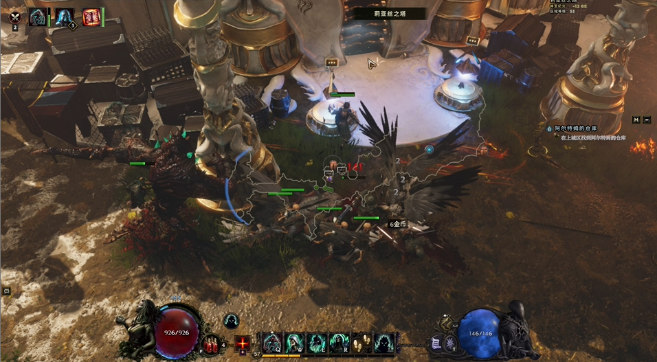 塔内入口示意图