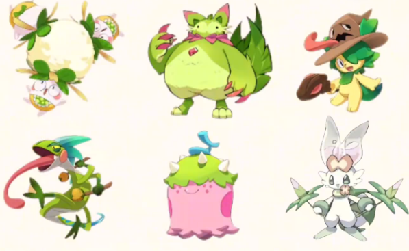 草系精灵整体实力图谱