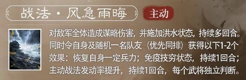 【风急雨晦】战法示意图