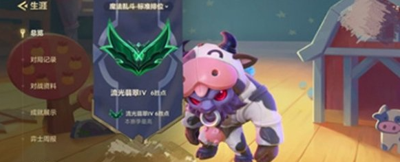 段位等级排序图