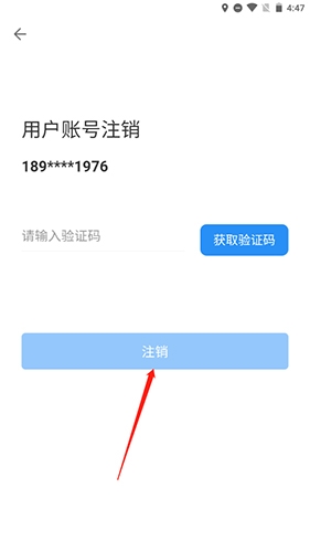 验证码输入界面