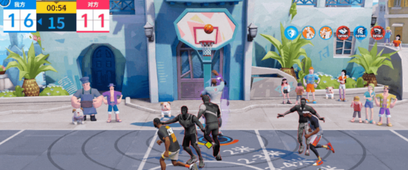 防守技能示意图